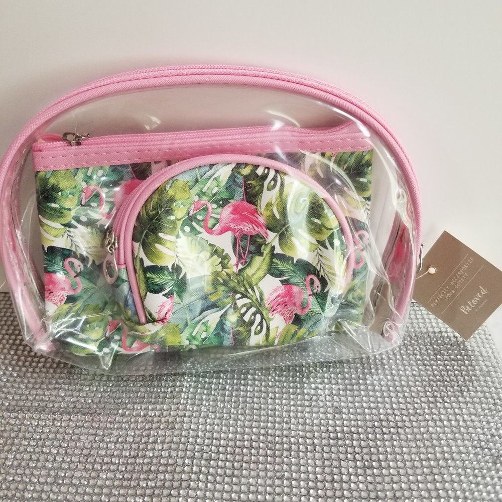 Flamingo Wrist Bags (Set of 3)